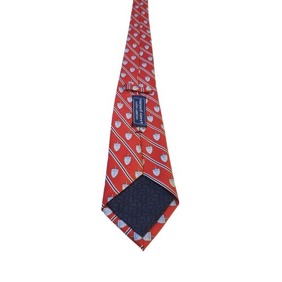 Vineyard Vines Custom Collection The Buckley School Patterned 100%‎ All Silk Tie - Picture 4 of 13